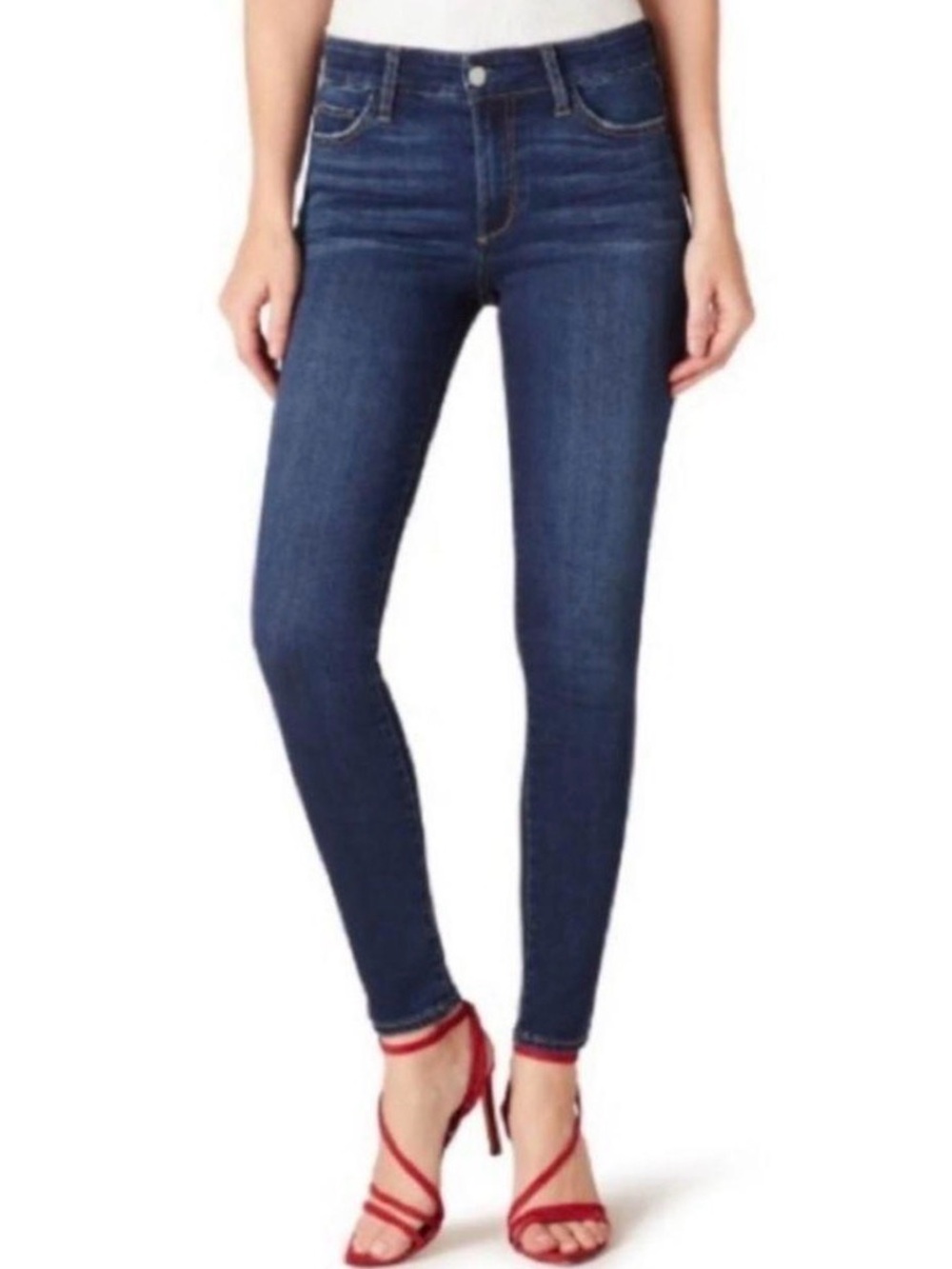 Joe's Jeans Dark Blue Skinny Ankle Jeans